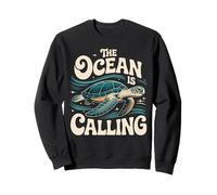 Grafica The Ocean is Calling Sea Turtle Adventure Felpa