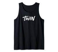 Grafica Twin Modern Slang Bold Minimalist Best Friend Canotta