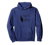 Grafica Umoristica Divertente di THOTS & Prayers Felpa con Cappuccio