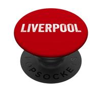 Grafica vintage Liverpool Inghilterra retrò città PopSockets PopGrip Adesivo