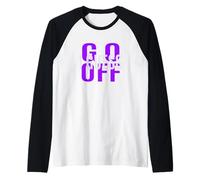 Grafica Viola Don't Let Me Stop You... Viola Maglia con Maniche Raglan
