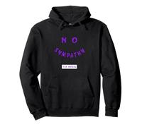 Grafica Viola No Sympathy for Haters Felpa con Cappuccio
