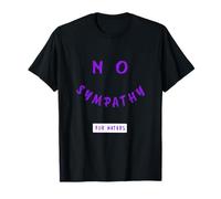 Grafica Viola No Sympathy for Haters Maglietta
