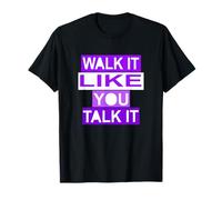 Grafica viola Walk/Talk IT Viola Maglietta