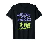 Grafica Will Run for Snacks Trail Running Maglietta