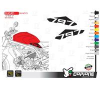 Grafiche adesive fianco serbatoio DUCATI MONSTER 797 - DU M7 P3
