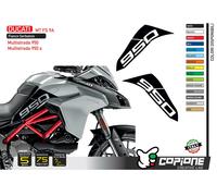 Grafiche adesive per DUCATI MULTISTRADA 950 S fianco serbatoio - MT FS 9A