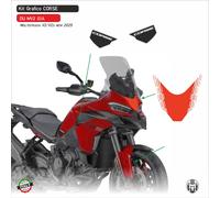 Grafiche Becco e serbatoio adatto a Ducati Multistrada V2 2025 CORSE DU MV2 G1A