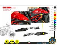 GRAFICHE PER DUCATI HYPERMOTARD 950 da applicare sul SERBATOIO - DU HY B10