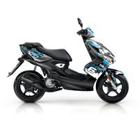 Grafiche Yamaha Aerox dopo 2013 Stage6 blu / nero