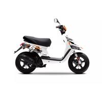 Grafiche Yamaha BWs / Booster dopo 2004 Stage6 arancione / bianco