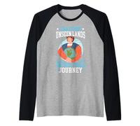 Grafici Terre Invisibili Viaggio indimenticabile Columbus Day Maglia con Maniche Raglan