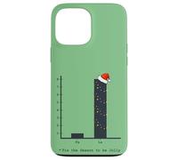 Grafico a barre del canto natalizio - divertente matematica nerd geek vacanza Custodia per iPhone 13 Pro Max