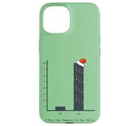 Grafico a barre del canto natalizio - divertente matematica nerd geek vacanza Custodia per iPhone 15