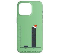 Grafico a barre del canto natalizio - divertente matematica nerd geek vacanza Custodia per iPhone 16 Pro