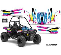Grafico Adesivi Calcomanie Per Polaris Sportsman Ace 150 2016-2018 Flashback