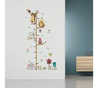 Grafico adesivo da parete per bambini, motivo leone elefante, in PVC, impermeabile e resistente al colore, perfetto per la decorazione della camera da letto o del soggiorno