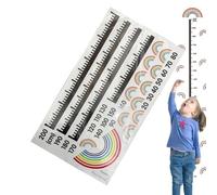 Grafico 'altezza per bambini, grafico a crescita dei bambini da parete, Misurazione 'altezza del grafico 'altezza, Righelli autoadesivi per misurare l'altezza, righello da parete per bambini per la d