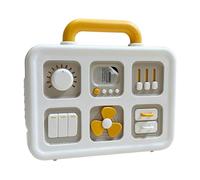 Grafico Attività - Tabella Educativa Fidget, Sviluppo Di Abilità Di Gioco Occupato, Gioco Portatile Adatto Per Viaggi, Costruzione Sicuro E Durevole | Strumento Interattivo Di Apprendimento Motric