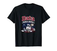 Grafico Collegiale di Data Science Dati Prima dei compiti Maglietta