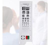 Grafico Degli Occhi for Esami Oculari, Tavola Luminosa a LED for Esame Della Vista con Misura di Altezza for Casa, Ospedale e Scuola, Distanza di Prova di 9,8/16,4 Piedi