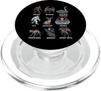 Grafico dei criptidi Folklore Cryptid Creature Mitiche PopSockets PopGrip per MagSafe