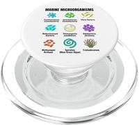 Grafico dei microrganismi marini, Ocean Micro Life Science PopSockets PopGrip per MagSafe