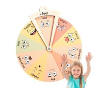 Grafico dei sentimenti,Giocattoli Ruota delle Emozioni Ruota delle Espressioni dei Sentimenti | Ruota dei Colori dei Sentimenti di Salute Mentale per Regali degli Insegnanti del Giardino dei Bambini