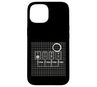 Grafico del diagramma sintetizzatore modulare della matrice di patch 1 4 Custodia per iPhone 15