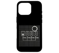 Grafico del diagramma sintetizzatore modulare della matrice di patch 1 4 Custodia per iPhone 16 Pro