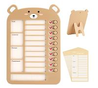 Grafico del lavoro per bambini Più bambini, Lista di controllo Task Board per la pianificazione settimanale giornaliera, Habit Tracker Le mie faccende Comportamento Grafico della ricompensa a casa Lavoro Promemoria di viaggio Kaki
