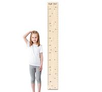 Grafico della crescita del bambino: righello per misurare il muro, rilevamento 'altezza, decorazione creativa | Grafico 'altezza per i bambini a casa, all'asilo, nella sala giochi