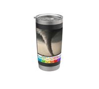 Grafico della scala Fujita ottimizzato per il grafico del vento Tornado Storm Chaser Bicchiere termico in acciaio inox doppia parete