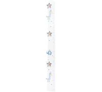Grafico dell'altezza dei bambini in legno blu, da 70 cm a 155 cm (circa 8 mesi - 11 anni), decorazione per la cameretta, regalo