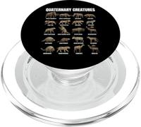 Grafico delle creature quaternarie Animali Megafauna del Pleistocene PopSockets PopGrip per MagSafe