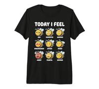 Grafico delle Emozioni di Today I Feel Bee Che imparano i Bambini Maglietta Premium