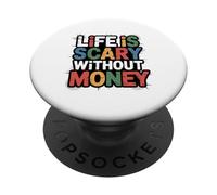 Grafico delle paure finanziarie PopSockets PopGrip Adesivo