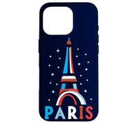 Grafico Design Regalo Torre Eiffel Parigi Francia Uomo Donna Custodia per iPhone 16 Pro