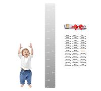 Grafico di altezza per bambini - Decorazione a specchio per bambini, tabella di misurazione in acrilico, monitoraggio della crescita nelle stanze dei bambini, sale studio, asili, sale giochi di