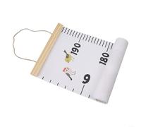 Grafico di altezza per bambini, decorazione da parete per monitorare il progresso della crescita con illustrazioni di animali coinvolgenti (tipo B)