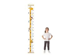 Grafico di altezza per bambini, tela per la crescita 'altezza del bambino, decorazione per camera da letto, monitoraggio della crescita della stanza dei giochi
