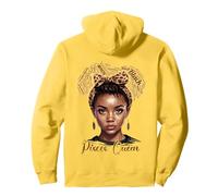 Grafico di astrologia dello zodiaco afro della regina dei Pesci Felpa con Cappuccio