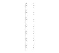 Grafico di crescita da parete, righello per misurare l'altezza, decorazione per la camera dei bambini, meraviglioso grafico flessibile in legno da appendere, accessorio da parete per la cameretta dei