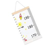 Grafico di crescita dei bambini da appendere alla parete Grafico di crescita 'altezza del bambino per bambini Decorazione da parete per bambini Indicatore di crescita con cordino Indicatori