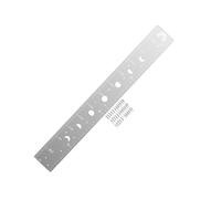 Grafico di crescita per bambini, specchi di misurazione 'altezza con adesivi, tabella di misurazione in acrilico infrangibile per bambini, decorazione da parete per cameretta dei bambini