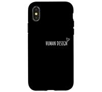 Grafico di progettazione umana Sistema di personalità Tipi di energia Blueprint Custodia per iPhone X/XS