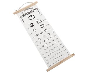 Grafico Di Prova Visiva Dell'esame Visivo Dei Test Della Visione