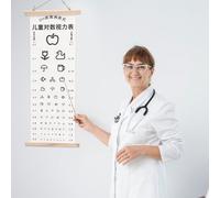 Grafico Di Prova Visiva Dell'esame Visivo Della Visione Dei Test