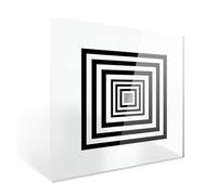 Grafico di test della risoluzione della fotocamera, Scheda di calibrazione della risoluzione dell'obiettivo della fotocamera da 3 * 3", Grafico di test della risoluzione dei limiti spaziali(180x180mm)