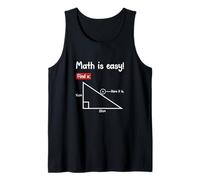 Grafico La Matematica È Facile Trova X Studente Insegnante Dichiarazione Canotta